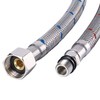 GGStudy 24-Inch Faucet Connector Braided Stainless Steel Supply Hose 3/8-Inch