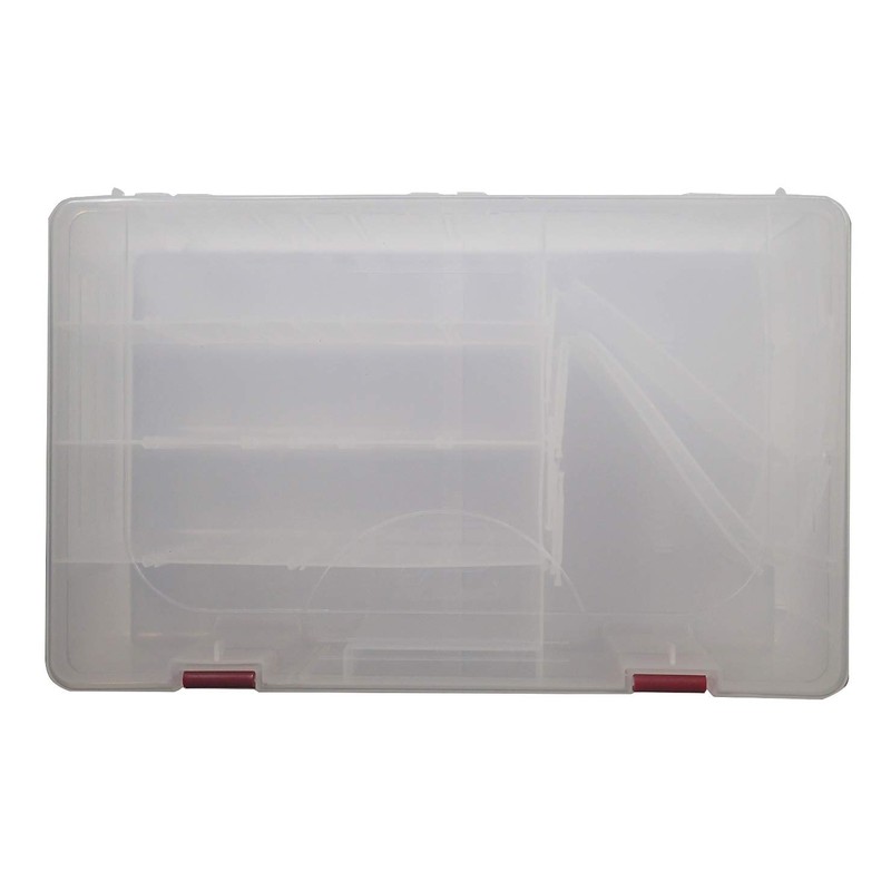 Plano 23780-00 Deep Stowaway Box with Adjustable Dividers, One Size