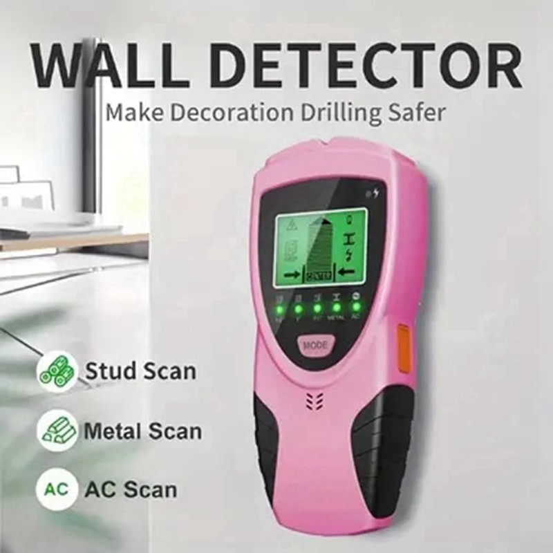 5-In-1 Wall Scanner Wall Wood Current Detector Edge Center Finding