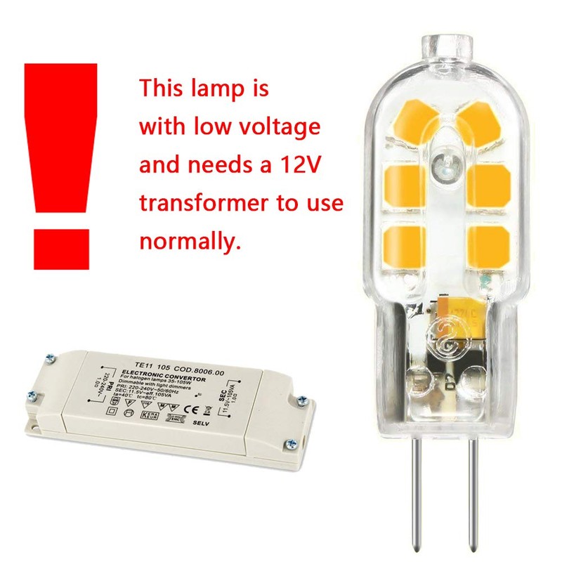 HUAMu G4 LED Light Warm White 3000K 200 Lumens 2W