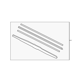 Honda Genuine Honda Wiper Blade 76730-TRN-H01