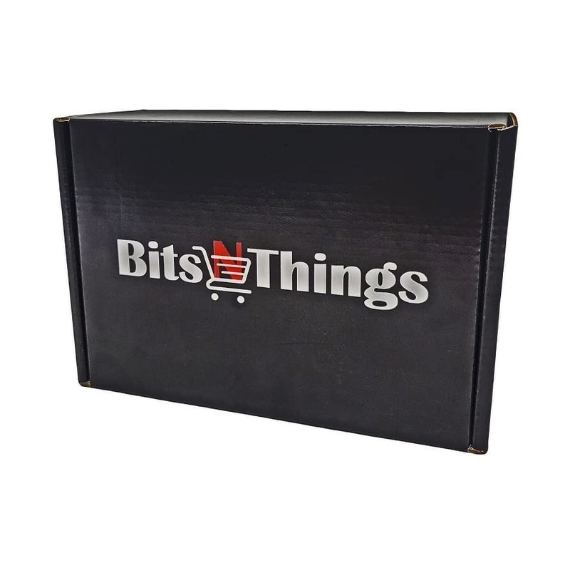 Bits N Things Latex Disposable Gloves, Comfortable, Powdered, 100 per