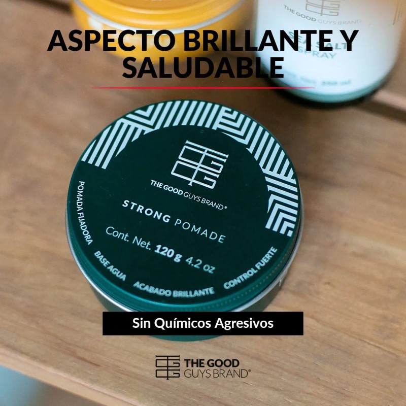 Cera Para Cabello The Good Guys Strong Pomade 120g