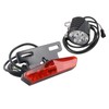 Electric Headlight and Tail Light Set LED Front Rear Warning