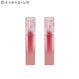 KARADIUM Glassy Fitting Tint 4.5ml*2ea, Color 1#$%Color 2:02 Cozy Pink-02 Cozy Pink