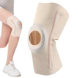 Knee Brace - Padding Adjustable Shock-Absorbing Support Brace | Breathable Non-slip Comfortable Lightweight Protector Stabilizer for Sports Injury Prevention & Recovery