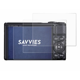 Savvies 6 Pack Screen Protector compatible with Canon PowerShot SX740 HS/Lite Protection Film Clear