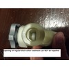 Generic Water Heater Drain/Flush Valve (Brass, 3/4"" Full-Port, Straight-line Opening),