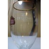 Stella Artois Belgium Glass 40cl With Gold Rim 600 Years