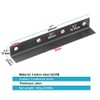 OTTFF 6 Pack Garage Door Jamb Bracket, Weld On Steel