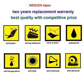 NEOUZA Black On White Laminated Label Tape Compatible for Brother Tz Tze 251 Tz-251 Tze-251 24Mm P-Touch 8M