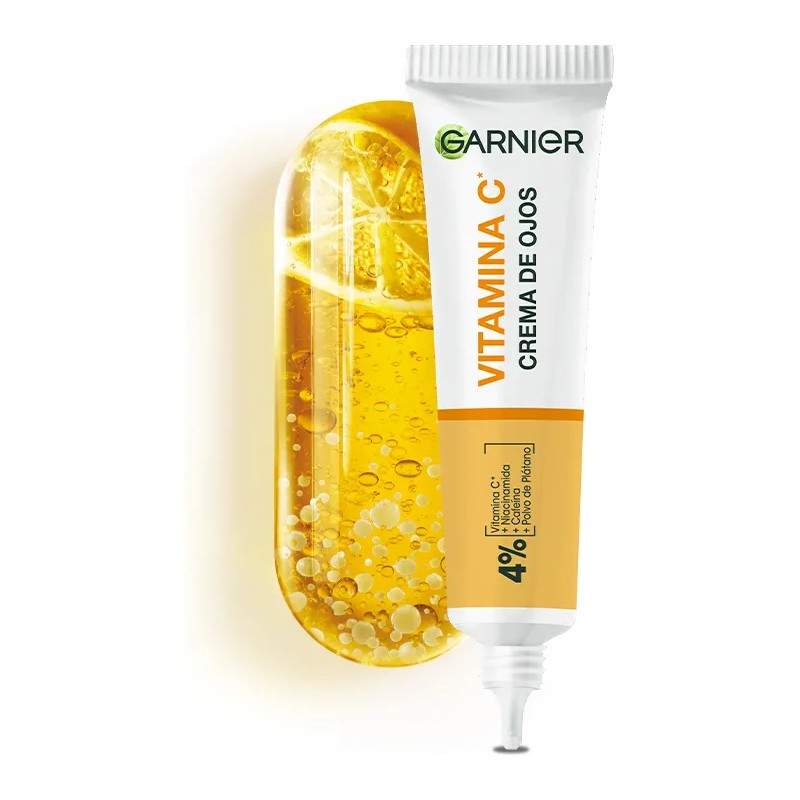 Garnier Skin Active Contorno Ojos Express Aclara Vitamina Niacinamida Cafeína