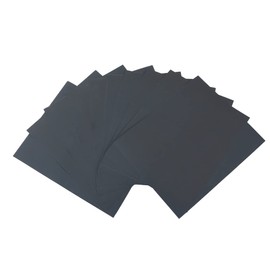 Silicon Carbide Waterproof Paper 11.0 x 9.1 inches (280 x 230 mm), Pack of 10, Sandpaper (#1200)