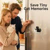 6 Pcs Cat Whisker Holder, Clear Acrylic Whisker Holder Magnet