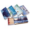 jameitop® Winter Wonderland XL Matchboxes, 10 cm with Snow Design