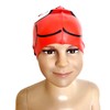 Kids Swimming Cap Rubber Colorful Fish Design Non-slip Durable Swimming