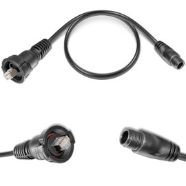 Replacement for 010-12531-01 Marine Network Cable,for BlueNet Network Cable Small(Male) to Large(RJ45), Compatible with Garmin GC 200, GLS 10, GMR Fantom 256/254/124/126/54/56, Panoptix LiveScope