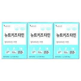 Newt Kidstamine Multivitamin Zinc 2g x 30 packs (3) / 뉴트키즈타민 멀티비타민 아연 2g x 30포 3개