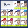TERTIS Mesh Cap, Men's, Breathable, Washable, UV Protection, Quick Drying,