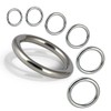 PROTECH Pack of 10 O-Ring Stainless Steel Rings – Ring