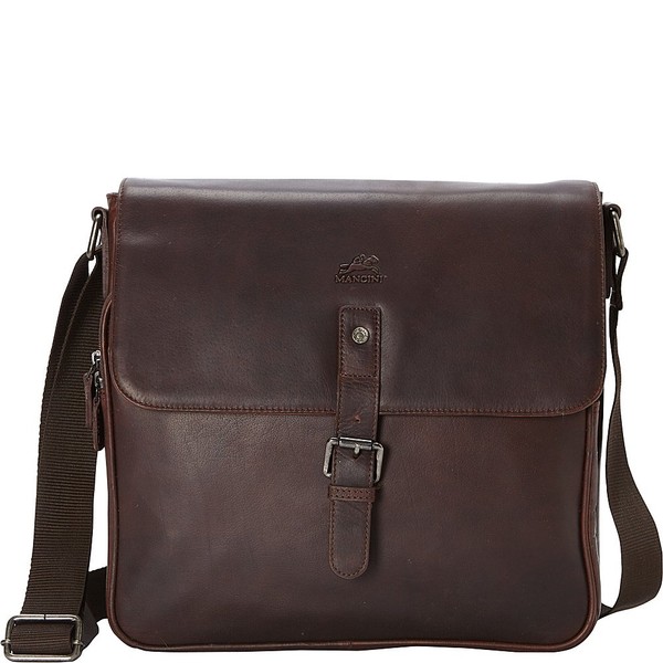 Mancini Leather Goods Crossover 12 Inch Laptop/Tablet Bag for RFID