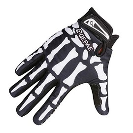 Azarxis Adjustable Lightweight Skeleton Gloves, Anti-Slip Skull Gloves Breathable Sports Gloves for Men Women Cycling, Biking, Workout Motorcycle