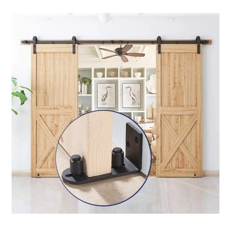 SMARTSMITH Ball Bearings Design!!!New Upgraded 2 Pcs Barn Door Floor