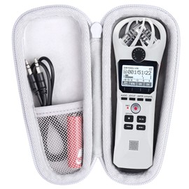 co2CREA Hard Case Replacement for Zoom H1n H1 Digital Handy Recorder (White Case)