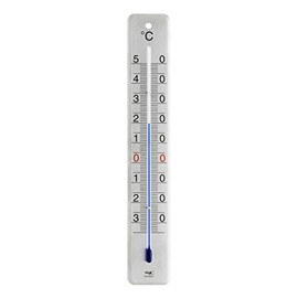 TFA Dostmann 12.2046.60 Analogue Indoor/Outdoor Thermometer Stainless Steel Weatherproof