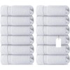 Luxury Cotton Towels - Large Hotel Spa Bathroom Face Towels