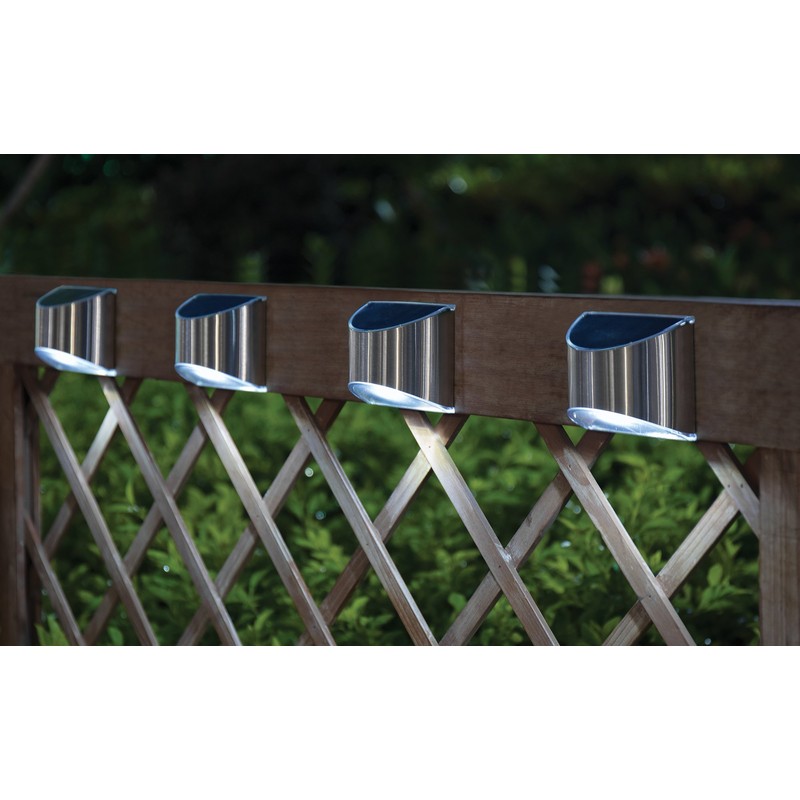 Classy Caps DLS900 Solar Deck and Wall Light, Stainless Steel