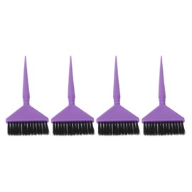 Juego de pinceles para teñir el cabello: 4 pinceles reutilizables para una aplicación precisa, aptos para uso en salones de belleza y en casa.