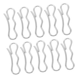 KONTONTY Snow Blower Pull Pins 10 Pack Heavy Duty Metal Iron Pins for Snow Blower Lawn Mower Support Bracket