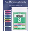 Pawfly 8 in 1 Aquarium Test Strips, 50 Strips Fish
