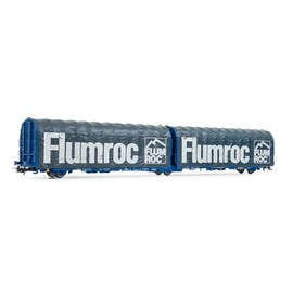 Jouef HJ6252 SNCF 3-axle articulated tarpaulin wagon type Lailps 23 87 4 Rolling Stock - Wagons