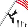 Solar Flag Pole Light, Flagpole Light Solar Powered, Super Bright