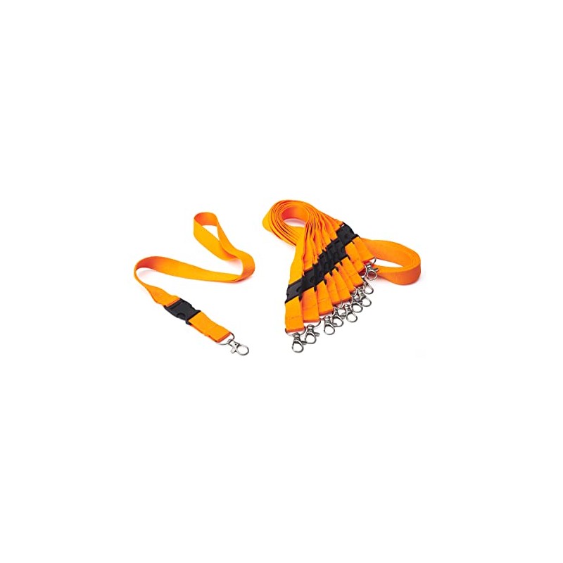 Lanyard Neck Strap Keychain with Detachable Buckle for Business Card