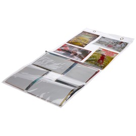 Fotovorhang Bildervorhang Collage - 20 Taschen - 10x15 cm - Hochformat & Querformat