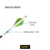 New Archery Products 606383-SSI New Archery Quikfletch Twister 2 In.