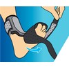 ACE Brand Plantar Fasciitis Sleep Support, Adjustable, Navy, 1/Pack