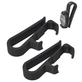 T TAKONE Holder for OOONO-NO1, 2 x Holder for Co-Driver No1 & Radar Detector for Car, Holder Suitable for OOONO 1 Mounted on the Sun Visor, Heat Resistant and Stable, Black