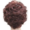 Lydell Women's Short Wavy Curly Wig Synthetic Hair Full Wig