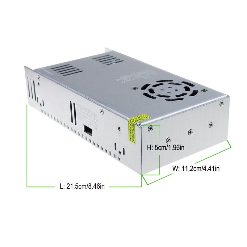 ALITOVE DC 24V 15A 360W Power Supply Universal Regulated Switching