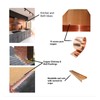 Pure Copper Sheet Roll, Copper Flashing General Use or Roofing