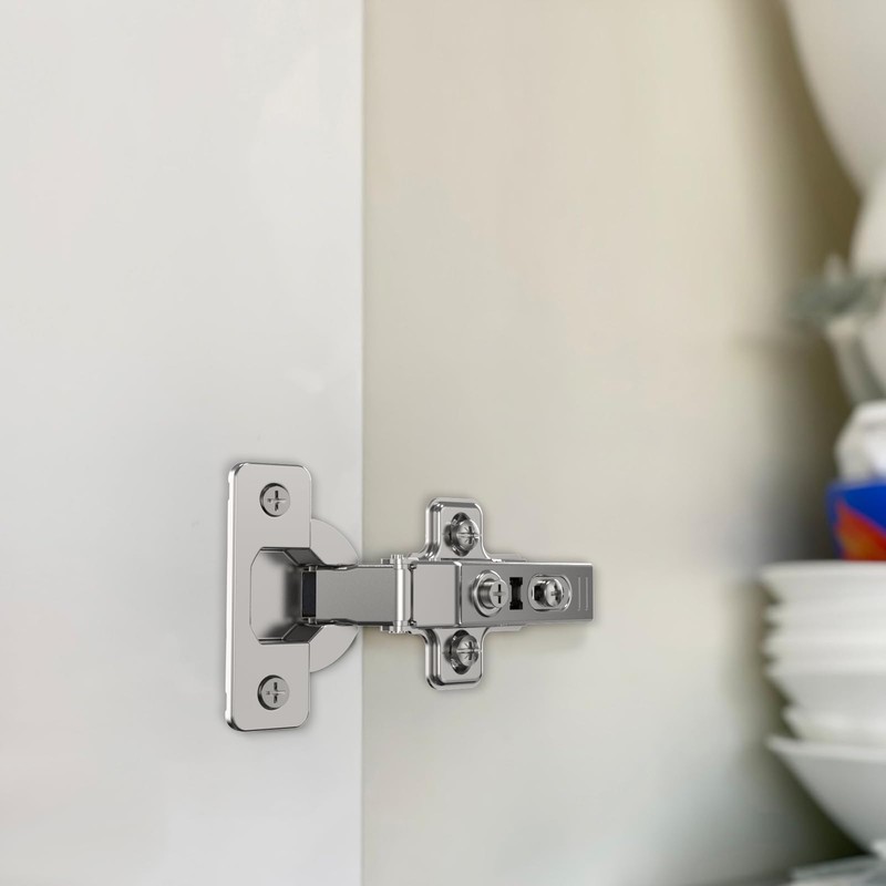 Furniware Pack of 4 Soft Close Hinges for Kitchen Cupboards,Kitchen