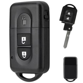 Nissan Key Fob Case - Qashqai, Note, X-Trail (2008-2009) - 2 Button