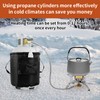 Propane Tank Heater Blanket,Gas LP Cylinder Tank Heater with Temperature