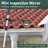 Flehomo Adjustable Rotatable Mirror, Easy Gutter Inspecter Tool from The