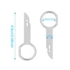 Logyua 4Pcs/Set Car Radio Removal Tool Key, DIN Release Keys,