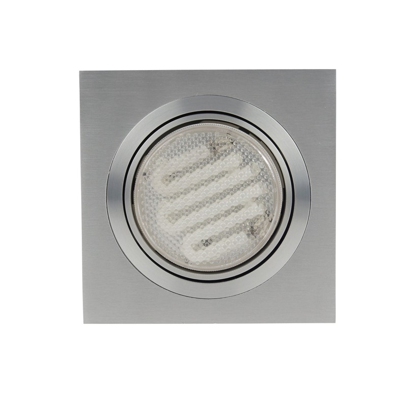 XQ-lite GX53 Recessed Spotlight, 4 Square, Adjustable, XQ0961